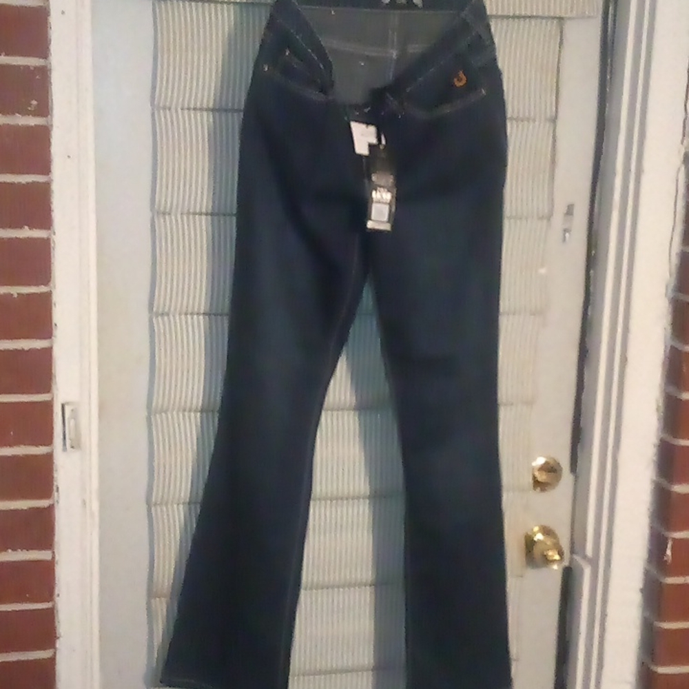 Luxe Verona Boot Cut Jeans Indigo Wash